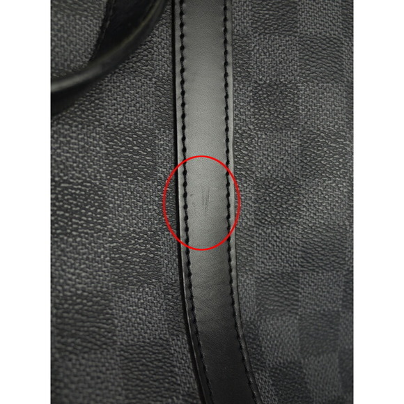 Louis Vuitton Tadao Graphite Damier Bag Black - Picture 8 of 8